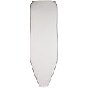 Brabantia Cotton Ironing Board Cover with 2mm Foamback, Size C, 124 x 45cm, Metallized Silver