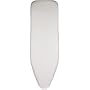 Brabantia Cotton Ironing Board Cover with 2mm Foamback, Size B, 124 x 38cm, Metallized Silver