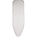 Brabantia Cotton Ironing Board Cover with 2mm Foamback, Size E, 135 x 49cm, Metallized Silver