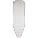 Brabantia Cotton Ironing Board Cover with 2mm Foamback, Size B, 124 x 38cm, Metallized Silver