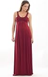 The Olian "Kora" Beaded Trim Ruched Bust Maxi Dress