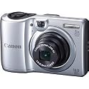 Canon PowerShot A1300 IS 16.0 MP Digital Camera with 5x Digital Image Stabilized Zoom 28mm Wide-Angle Lens with 720p HD Video Recording (Silver)