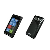 EMPIRE Carbon Fiber Design Snap-On Cover Case for HTC HD7