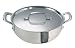 Tefal E98562 JAMIE OLIVER Professional Series Inox Copper Induction J.O. Servierpfanne mit Deckel 30 cm