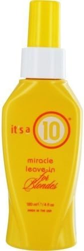 It's a 10 Blonde Miracle Leave in Treatment, Pack of 3 by It's a 10