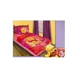 4pcs Disney Winnie the Pooh Twin Comforter Bedding Set