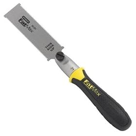 2 Pack Stanley 20-331 4-3/4" x 23 PPI Flush Cut Mini Pull Saw