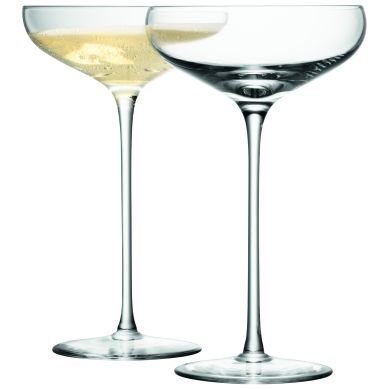 LSA Wine Champagne Saucers - Set of 4