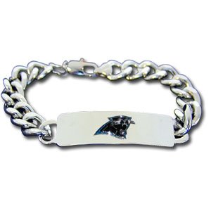 NFL Football ID Bracelet - Carolina Panthers
