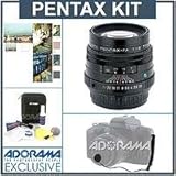 Pentax SMCP-FA 77mm f/1.8 Limited Edition Black Finish Telephoto Lens Kit,  ....