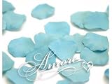 1000 Wedding Silk Rose Petals Aqua Pool Blue Flowers