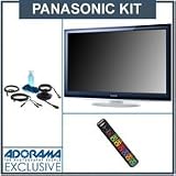 Panasonic TC-L37D2 37 inch Viera LED Full HDTV, 1080 Resolution, with Basic Accessory Kit (2 HDMI Cables, 1 RGB Cable, 1 Audio Cable, Plasma / LCD Clean Kit, Monster 6 Outlet Surge Protection)