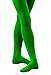 Butterfly Girls Microfiber Opaque Colored Tights (10-12, Kelly)