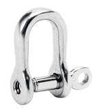 Eigenschaften Yacht Steel  / Flachschäkel, rund 12x21mm (10 Stk.)