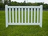 Vinyl Event Fence Flat-top