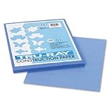 Tru Ray® Construction Paper, 9 x 12 Sheets, Blue, 50 Sheets/Pack (RIV03022) Category: Art and Drafting Paper