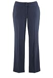 Avenue Plus Size Tailored Pinstripe Trouser
