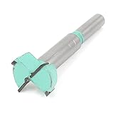 uxcell ヒンジボーリングビット 23mm掘削径 木材切削工具 デュアルフルート 1個入り