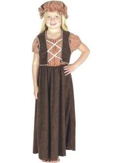Bristol Novelties Girls Little Nell Victorian Outfit [Required Childrens Size : Medium (7-9 Yrs) 140Cm]