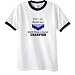City of Boston Beer Pong League Champ Ringer T-Shirt