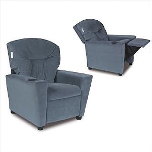 Cup Holder Storm Crypton Super Fabric Kids' Recliner Chair