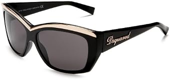 Click here to buy DSQUARED2 Ladies DQ0017 Resin Sunglasses by DSQUARED2.