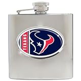 Houston Texans NFL 6oz Stainless Steel Hip Flask