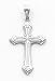 14k Polished Cross Pendant