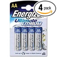 Energizer� e2� AA Lithium Batteries For digital cameras, portable audio players, and more by Energizer