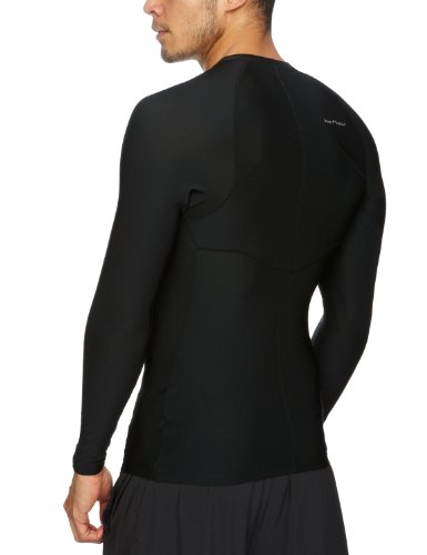 Asics Men's IM Long Sleeve Round-Neck Top - Black, X-Large