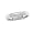 14K White Gold, Milgrain Wedding Band 3MM (sz 4)