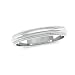 14K White Gold, Milgrain Wedding Band 3MM (sz 4-15.5)