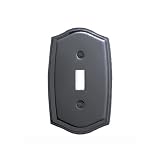 Buy Baldwin 4756.150.CD Colonial Design Single Toggle Switch Plate Satin Nickel