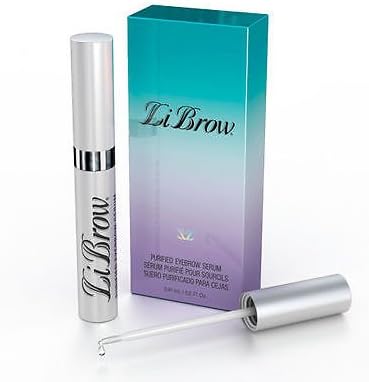 Authentic Li Brow Purified Eyebrow Serum Growth Stimulator 0.2 Oz (5.91ml)