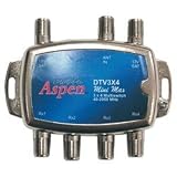 Eagle Aspen DTV3X4 DirecTV-Approved "Min Max" 3-In/4-Out Multiswitch