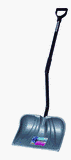 Tools & Hardware : Rugg Mfg. 26PBSW Back Saver Snow Shovel