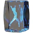 Female Gymnast Glass Figurine