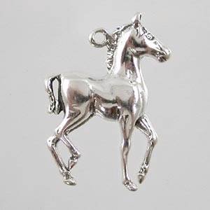 Southwestern Small Horse or Pony Pendant in Sterling Silver, #2497