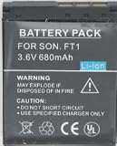 Two  NP-FT1 NPFT1 Batteries for Sony Cybershot DSC-L1, DSC-L1B, DSC-L1-LJ, DSC-L1-R, DSC-M1 Cameras