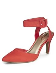 Limited Collection Ankle Strap Stiletto Heel Pointed Toe Sandals