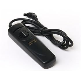HONHDAK RS-80N3 Shutter Cord Remote Switch for Camera Canon 1000D/ 450D/ 400D/ 350D/ 300D (Black) + Worldwide free shiping