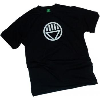 Black Lantern Logo -- Green Lantern Adult T-Shirt, Large
