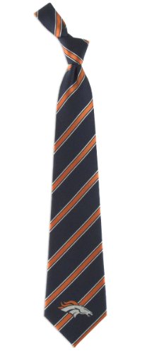 Eagles Wings Denver Broncos Woven Polyester Tie