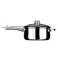 Premier Housewares 22 cm Chip Pan Stainless Steel with Basket