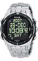 Pulsar Men's World Time Alarm Chronograph Silver-Tone Watch #PQ2001