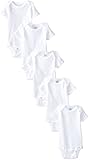 Gerber Unisex Baby 5 Pack White Onesies