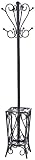 Southern Enterprises Scrolled Standing Coat Rack and Umbrella Stand