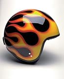 Davida Jet Black and Flames Large