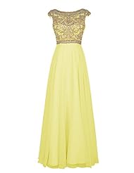 Natural   Waistline Cap Sleeves Cocktail Floor Length Evening Dress/Homecoming Dress/Bridesmaid Dress/Prom Dress 