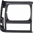 QP A0711-a Jeep Cherokee Black Passenger Headlight Door Grille